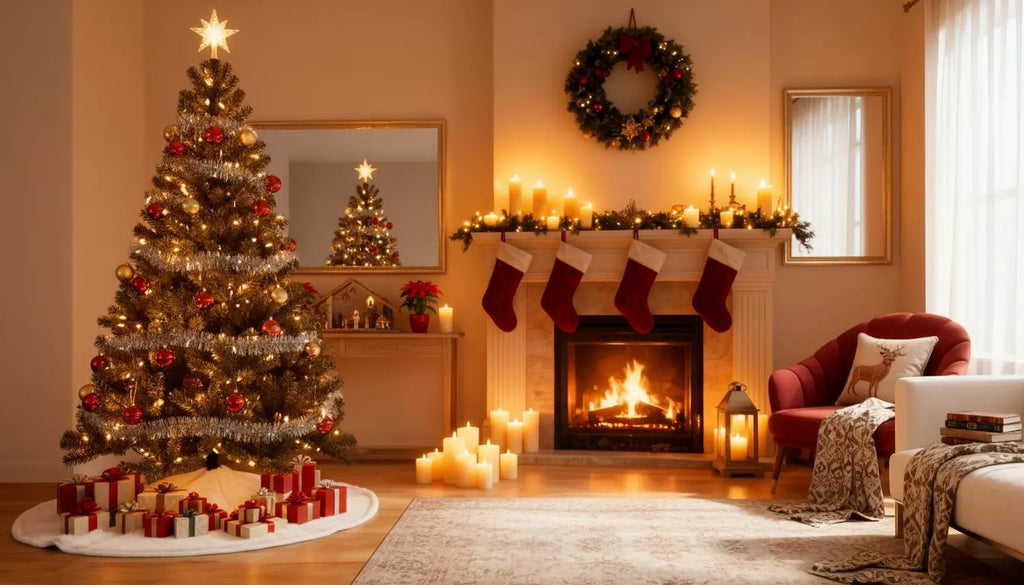 Albero di Natale artificiale 180cm in PVC verde e metallo rinforzato, folto, effetto realistico con borsone incluso