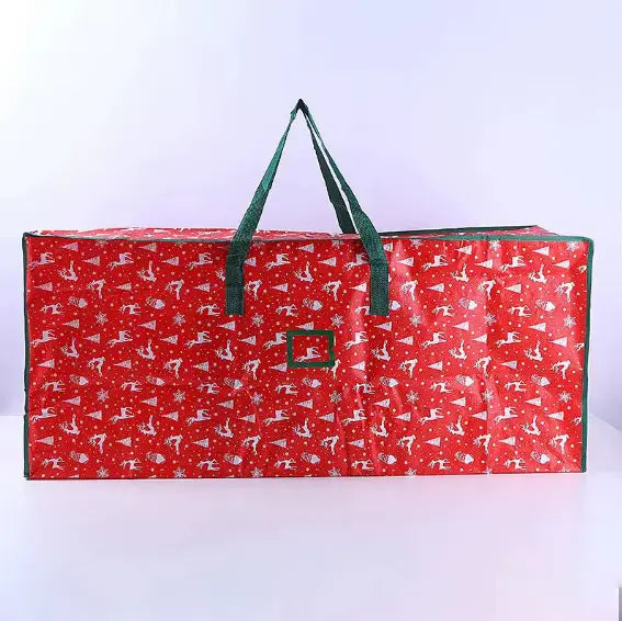 Borsa porta albero di Natale rossa